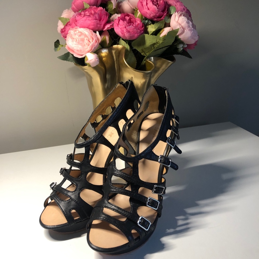 L.A.M.B Strappy heels size 8.5